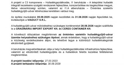 „PNRR: Források a modern és megújuló Romániáért!“